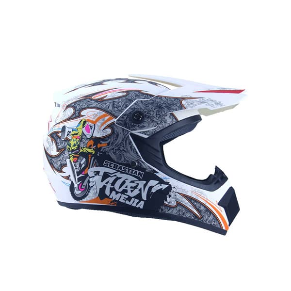 Gear Kids Motocross Helmet White